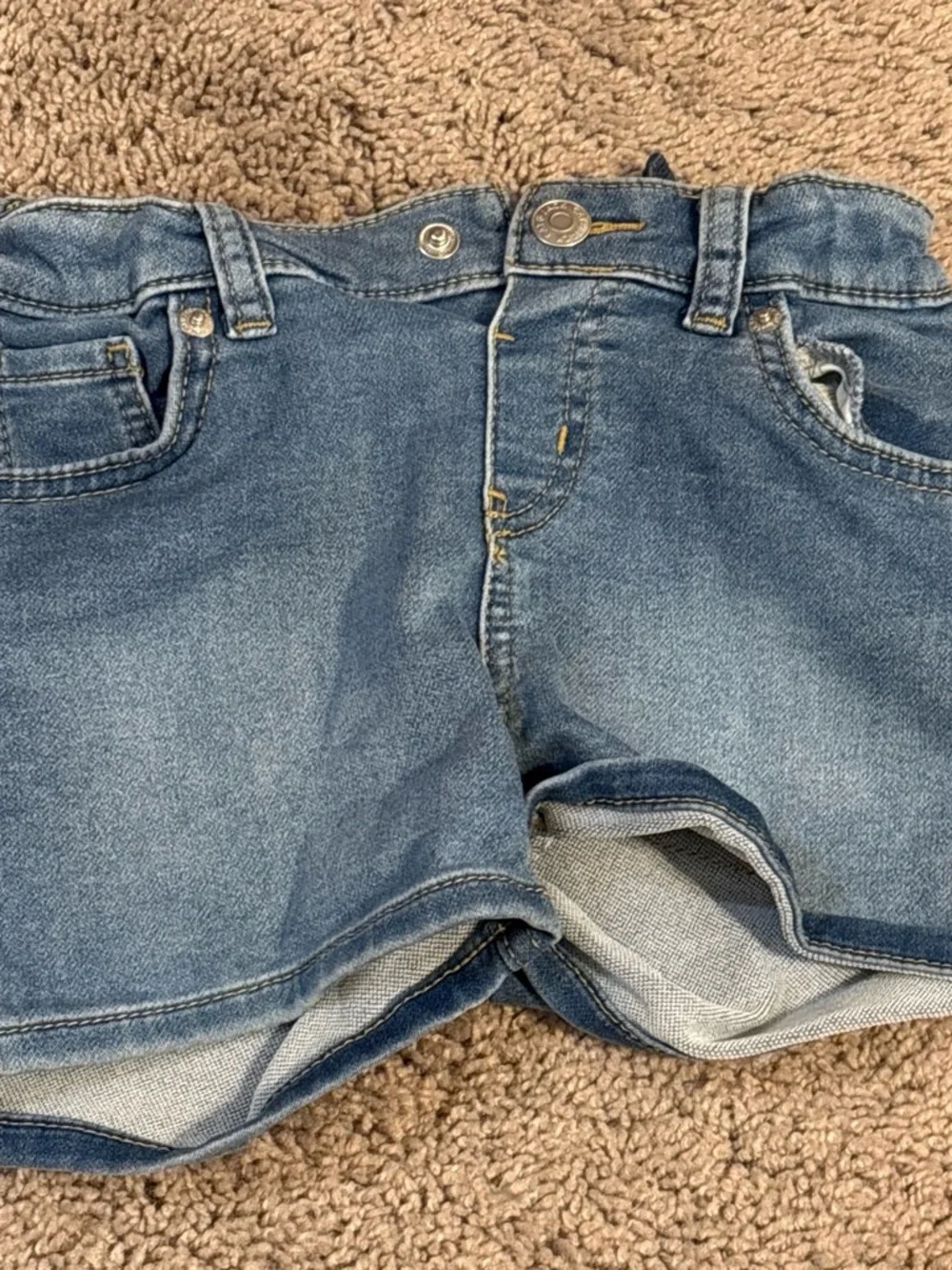 Justice White Girls' Bike Shorts